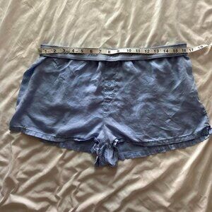 Victoria's Secret Women's Blue and Purple Shorts